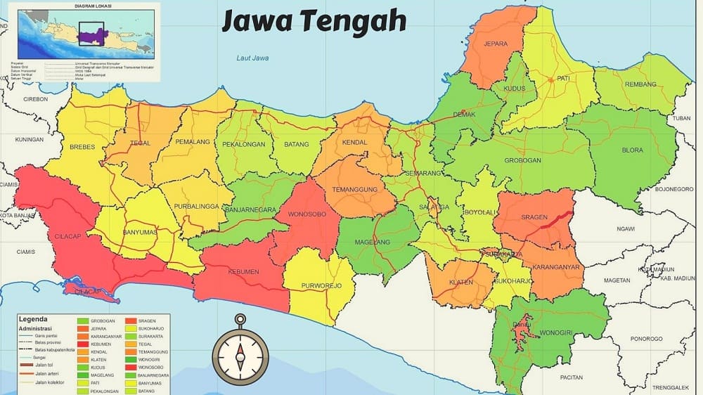Detail Gambar Peta Buta Pulau Jawa Nomer 23