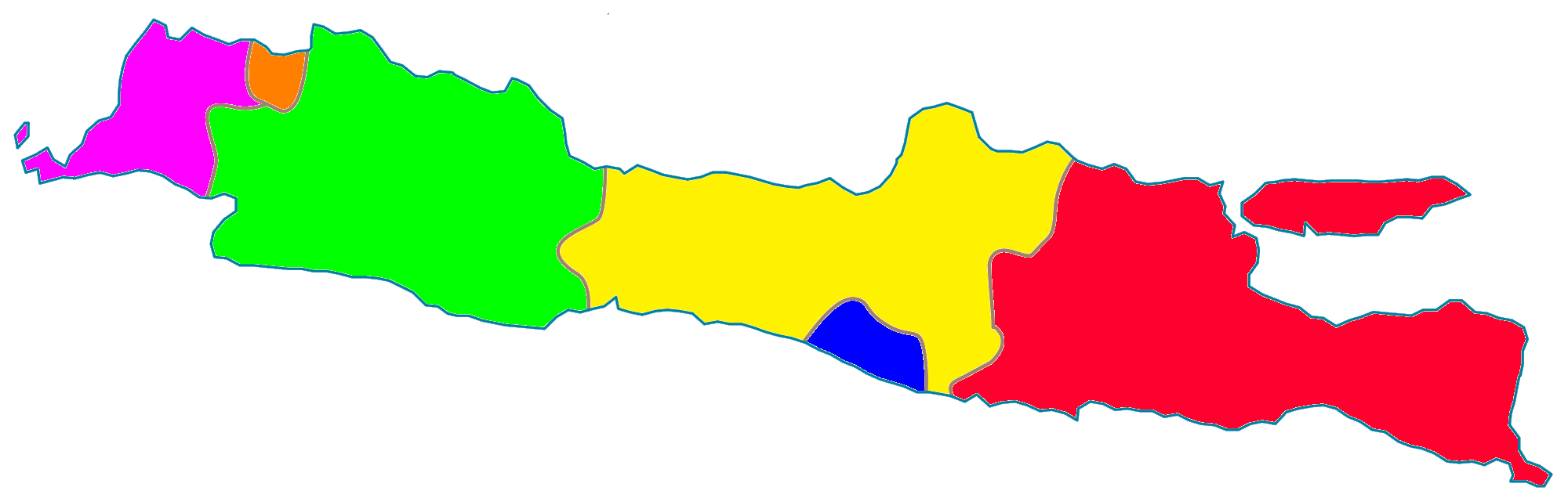 Detail Gambar Peta Buta Pulau Jawa Nomer 5