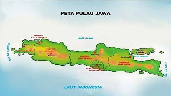 Detail Gambar Peta Buta Pulau Jawa Nomer 6