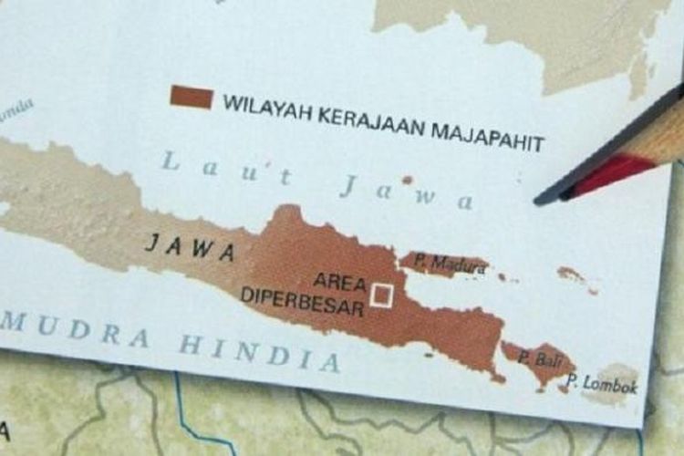 Detail Gambar Peta Kerajaa Majapahitn Di Indonesia Nomer 21