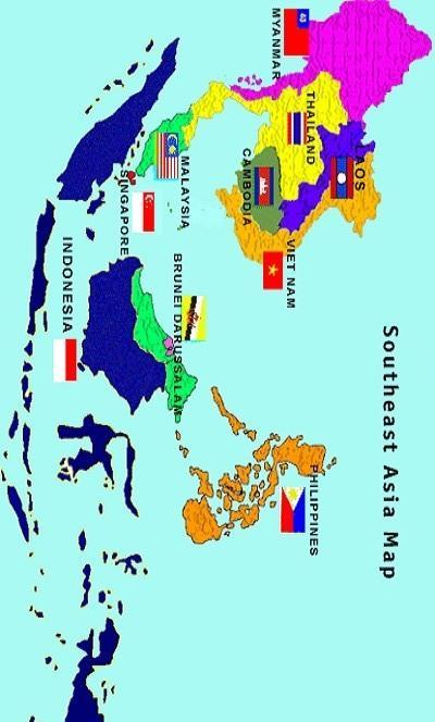 Detail Gambar Peta Negara Asean Yang Jelas Nomer 43