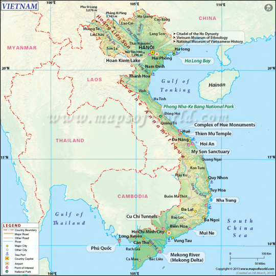 Detail Gambar Peta Negara Vietnamyang Jelas Nomer 22