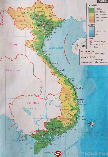 Detail Gambar Peta Negara Vietnamyang Jelas Nomer 4