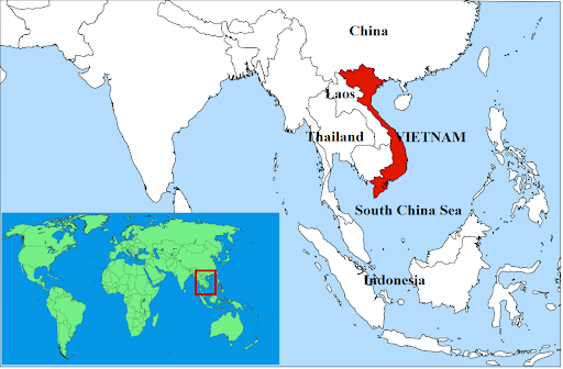 Detail Gambar Peta Negara Vietnamyang Jelas Nomer 9