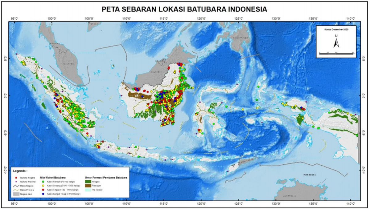 Detail Gambar Peta Persebaran Barang Tambang Di Indonesia Nomer 30
