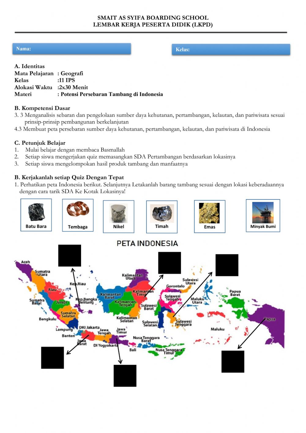 Detail Gambar Peta Persebaran Barang Tambang Di Indonesia Nomer 33