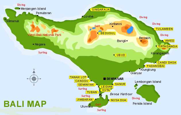 Detail Gambar Peta Pulau Bali Nomer 14