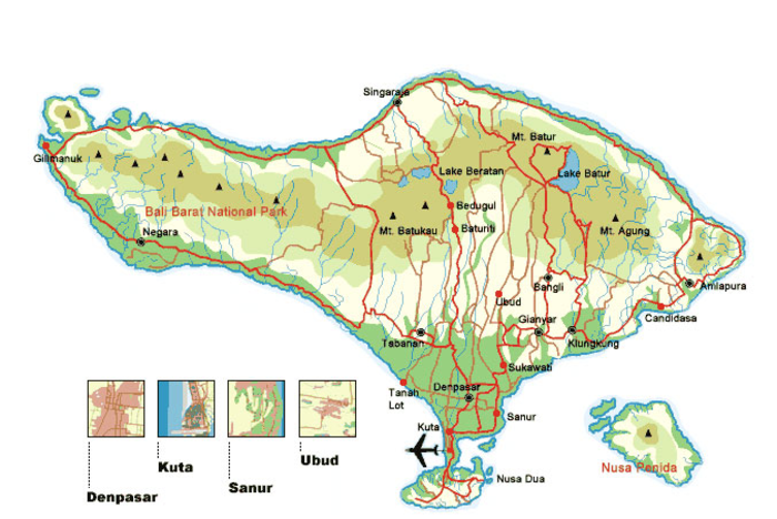 Detail Gambar Peta Pulau Bali Nomer 30