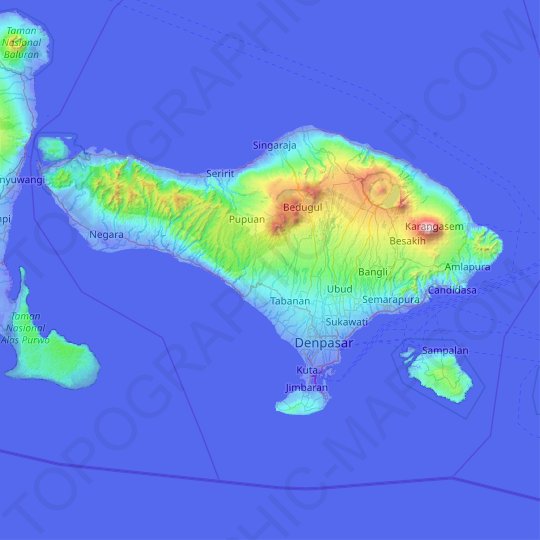 Detail Gambar Peta Pulau Bali Nomer 37