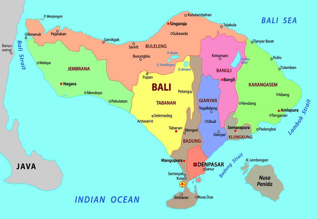 Detail Gambar Peta Pulau Bali Nomer 43