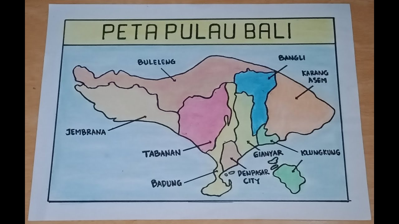 Detail Gambar Peta Pulau Bali Nomer 8