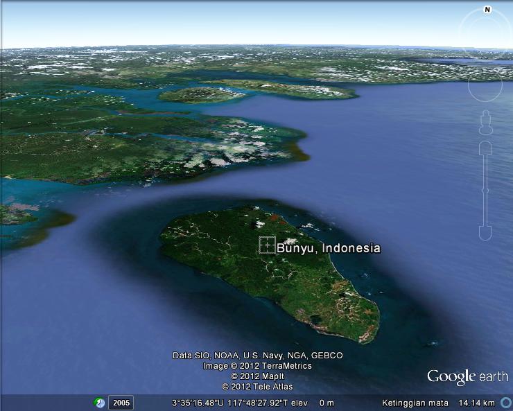 Detail Gambar Peta Pulau Bunyu Nomer 4