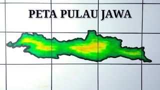 Detail Gambar Peta Pulau Jawa Hitam Putih Nomer 14