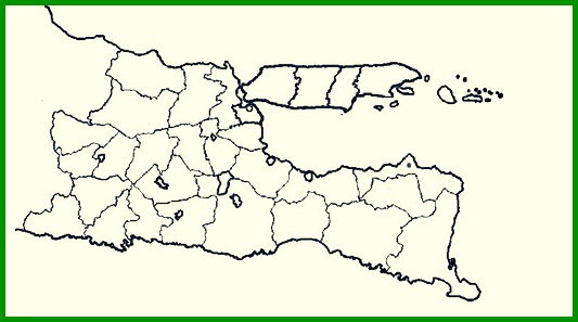 Detail Gambar Peta Pulau Jawa Hitam Putih Nomer 28
