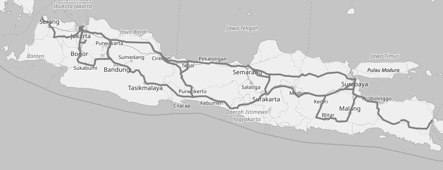 Detail Gambar Peta Pulau Jawa Hitam Putih Nomer 7