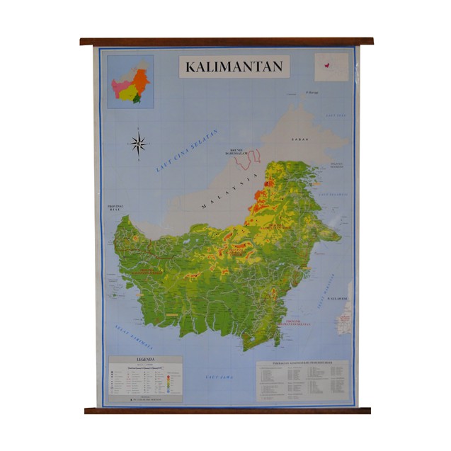 Detail Gambar Peta Pulau Kalimantan Nomer 11
