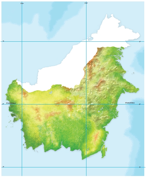 Detail Gambar Peta Pulau Kalimantan Nomer 18