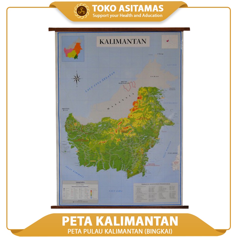 Detail Gambar Peta Pulau Kalimantan Nomer 19