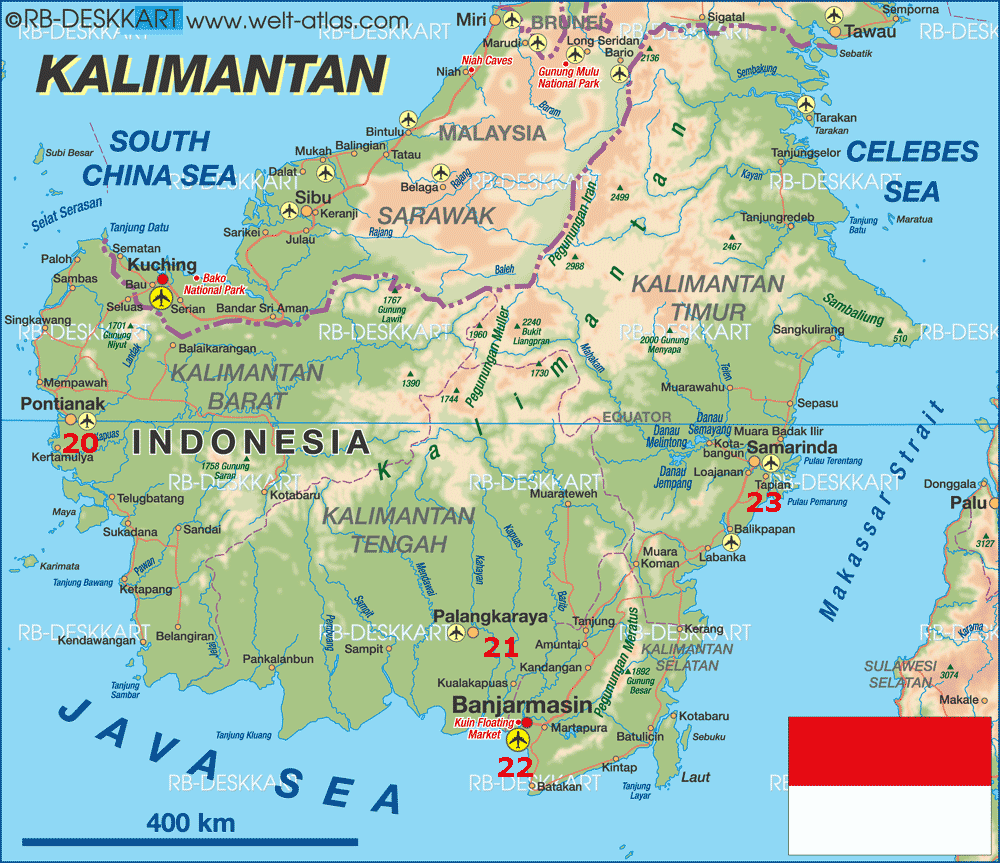 Detail Gambar Peta Pulau Kalimantan Nomer 8