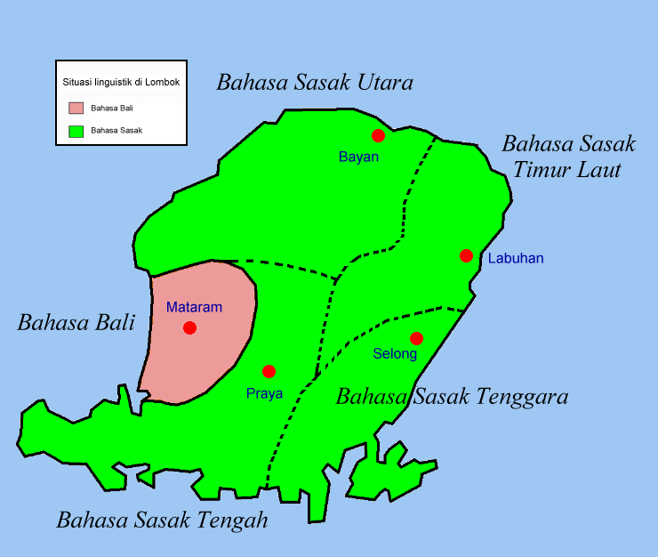 Detail Gambar Peta Pulau Lombok Nomer 4