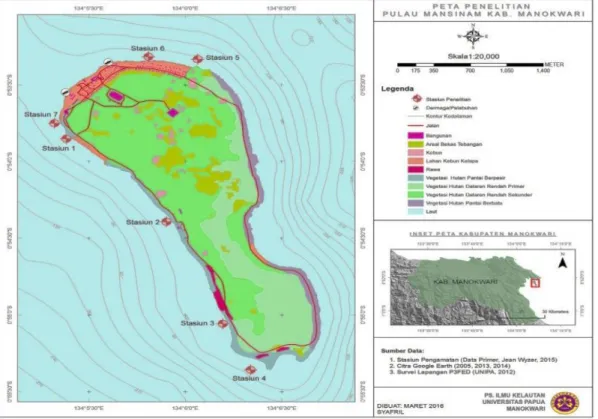 Detail Gambar Peta Pulau Mansinam Nomer 24