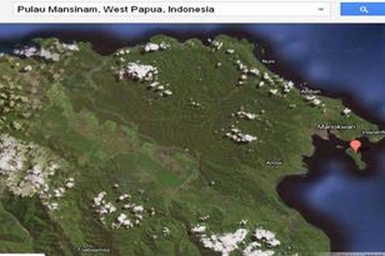 Detail Gambar Peta Pulau Mansinam Nomer 6