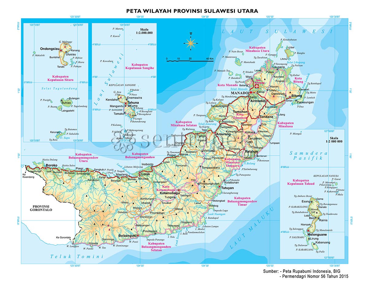 Detail Gambar Peta Pulau Sulawesi Nomer 33