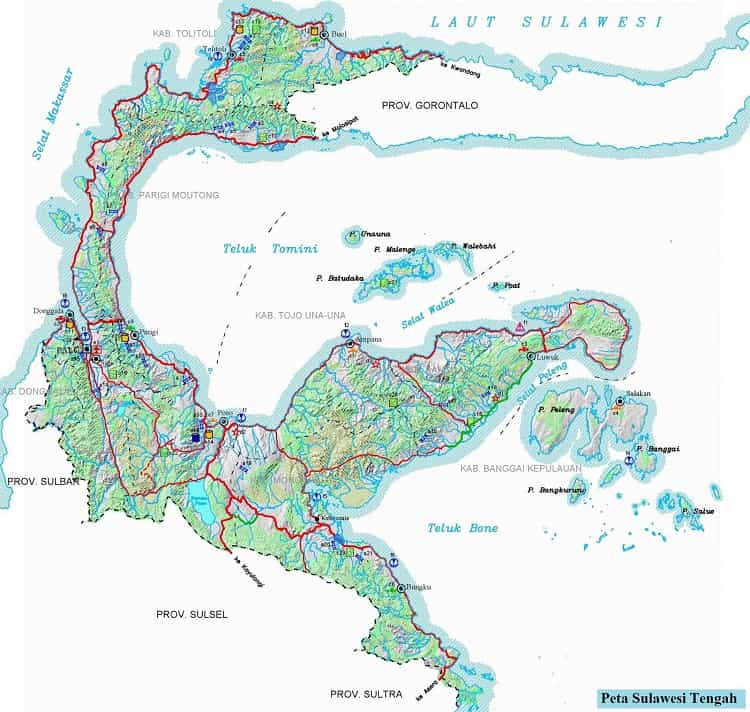 Detail Gambar Peta Pulau Sulawesi Nomer 45