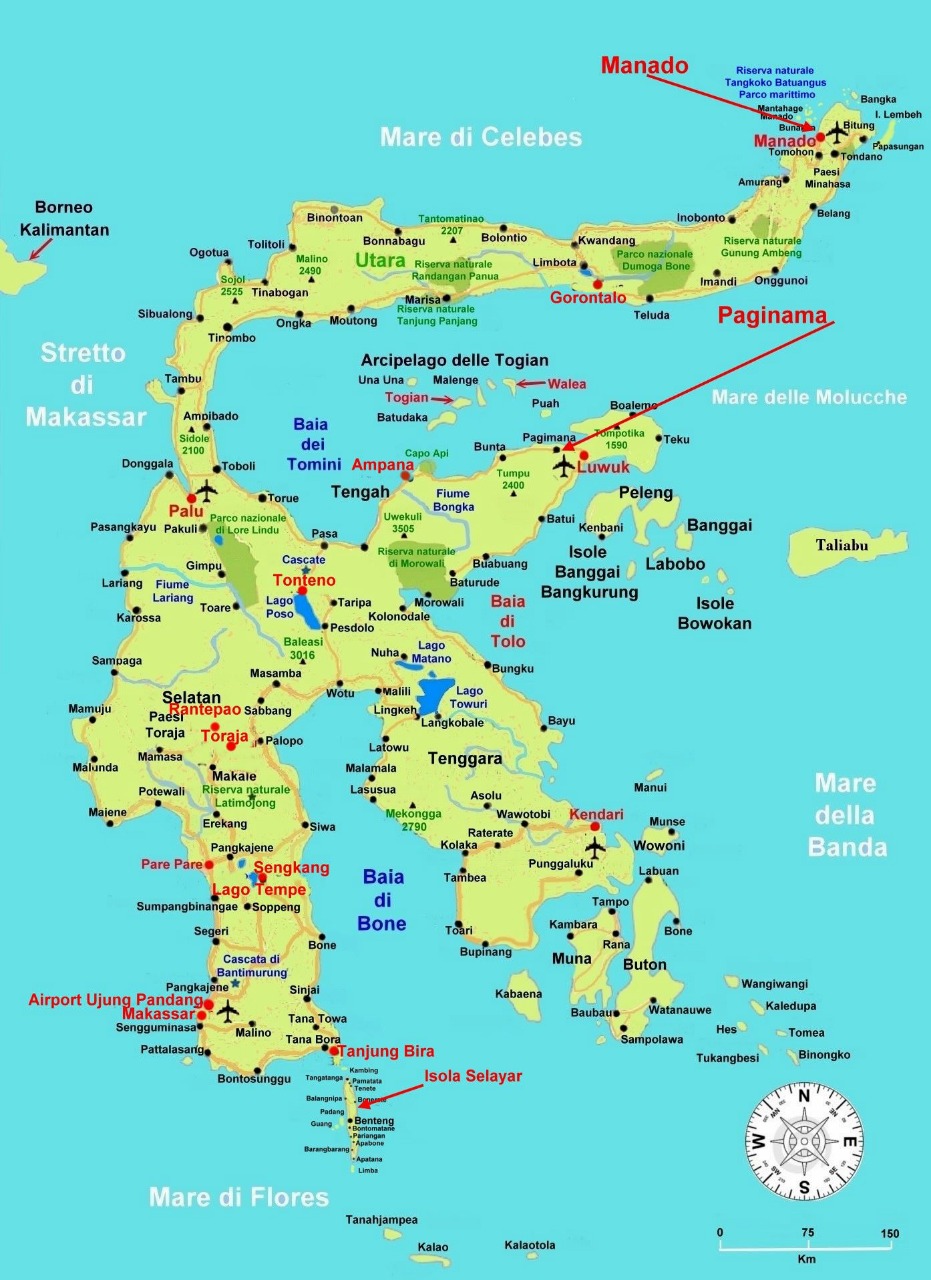 Detail Gambar Peta Pulau Sulawesi Lengkap Dg Provinsinya Nomer 4