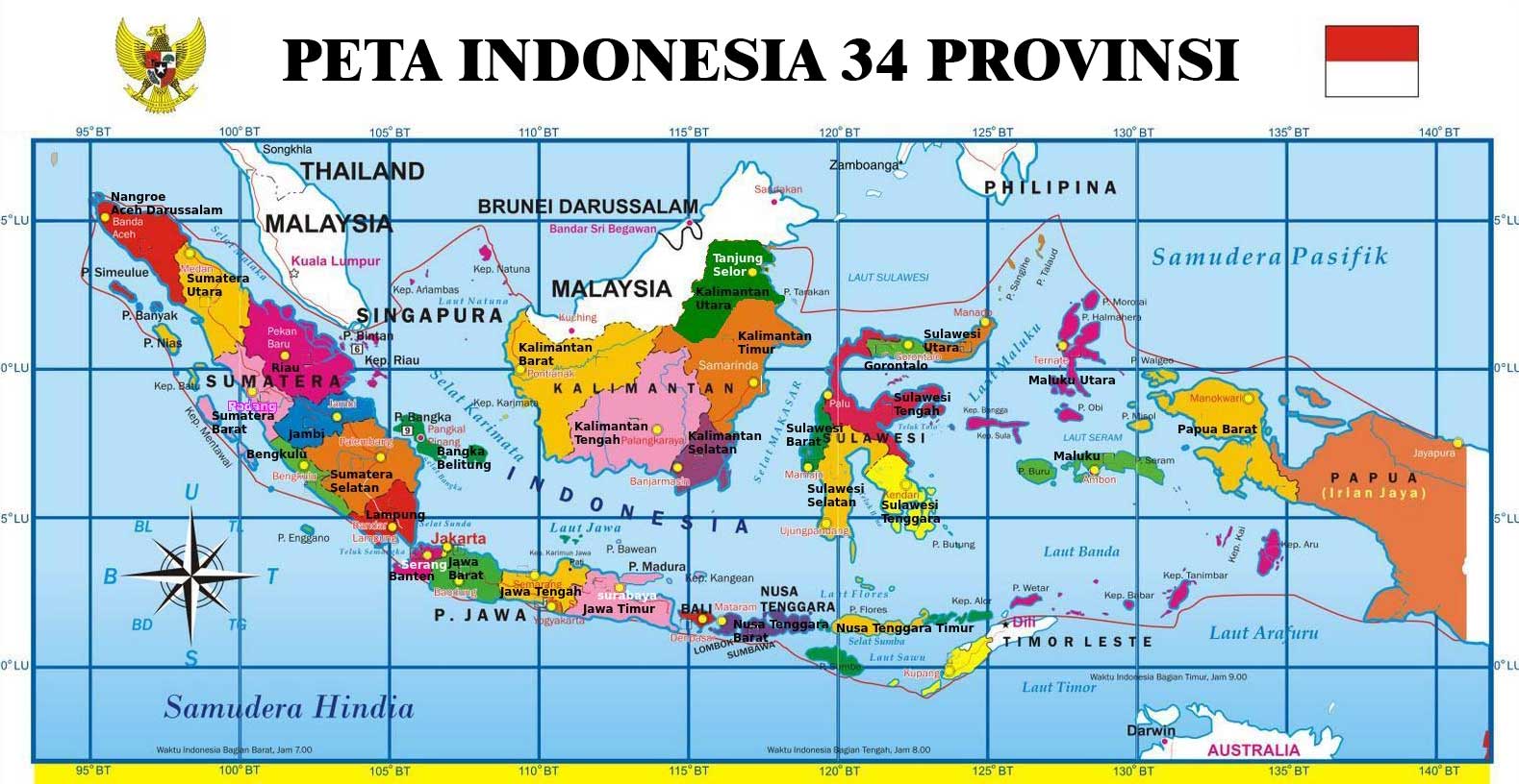 Detail Gambar Peta Pulau Sulawesi Lengkap Dg Provinsinya Nomer 40