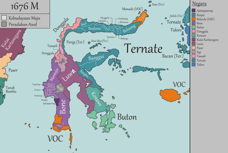 Detail Gambar Peta Pulau Sulawesi Lengkap Dg Provinsinya Nomer 8