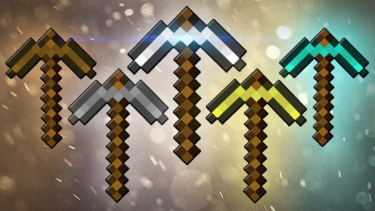 Detail Gambar Pickaxe Minecraft Nomer 36