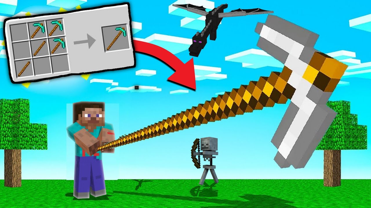 Detail Gambar Pickaxe Minecraft Nomer 44