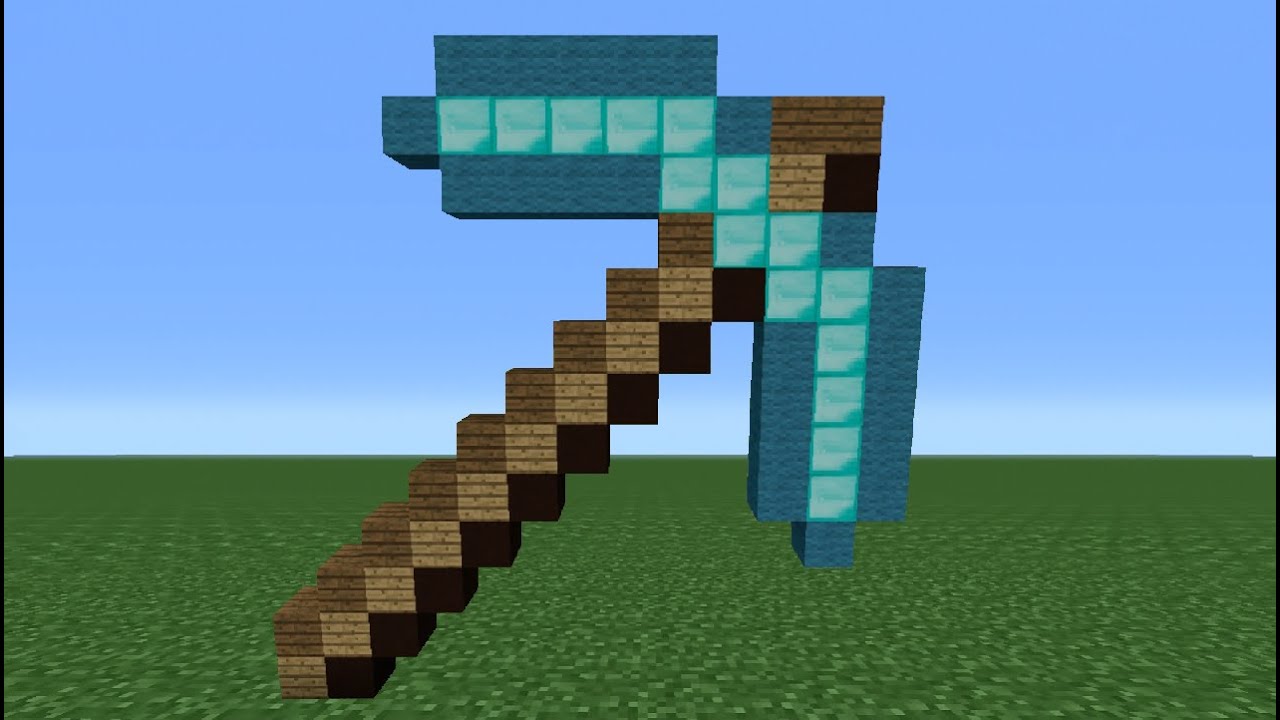 Detail Gambar Pickaxe Minecraft Nomer 8