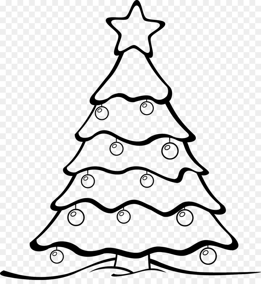 Gambar Pohon Natal Untuk Mewarnai - 48+ Koleksi Gambar