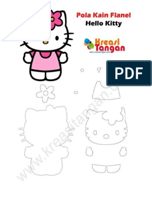 Detail Gambar Pola Hello Kitty Nomer 5