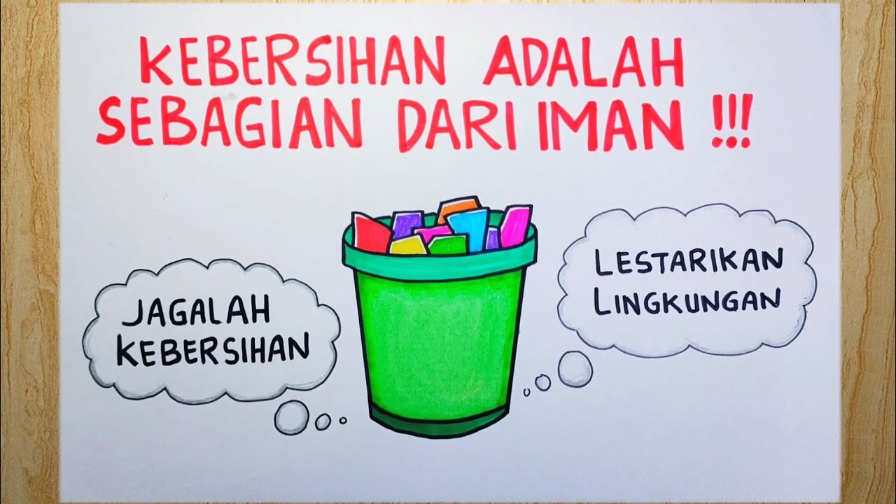 Detail Gambar Poster Untuk Mewarnai Kebersihan Nomer 6