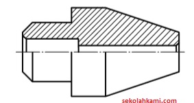 Detail Gambar Potongan Separuh Yaitu Nomer 32