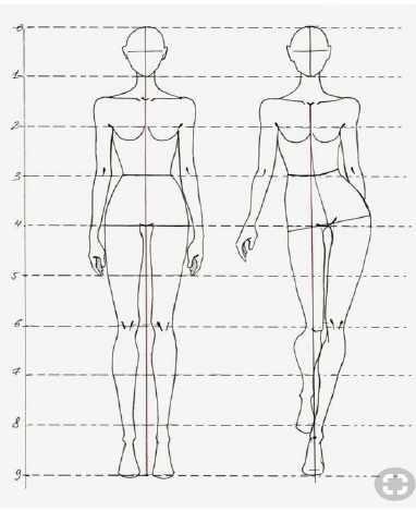 Detail Gambar Proporsi Tubuh Wanita Beserta Baju Nomer 14