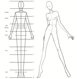 Detail Gambar Proporsi Tubuh Wanita Beserta Baju Nomer 3