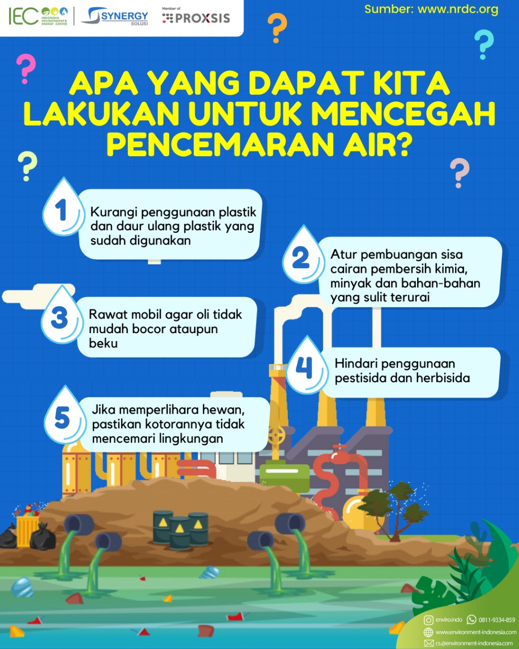 Detail Gambar Proses Terjadinya Pencemaran Air Yang Bahasa Indonesia Nomer 3