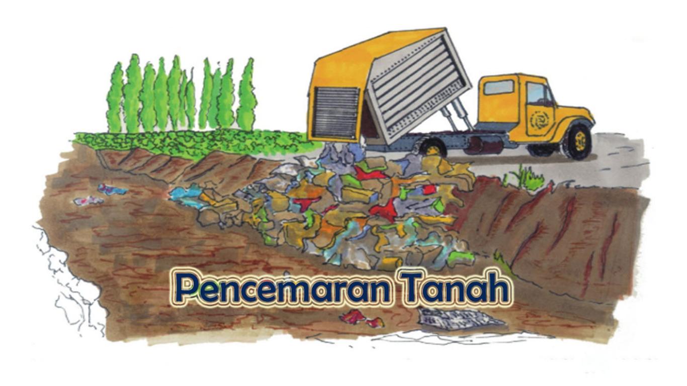 Gambar Proses Terjadinya Pencemaran Tanah Yang Bahasa Indonesia - KibrisPDR