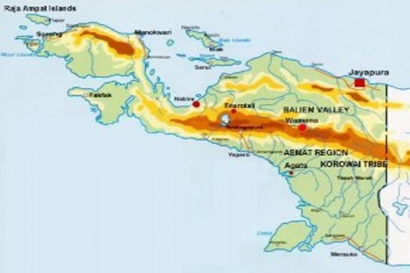 Detail Gambar Pulau Irian Jaya Nomer 22