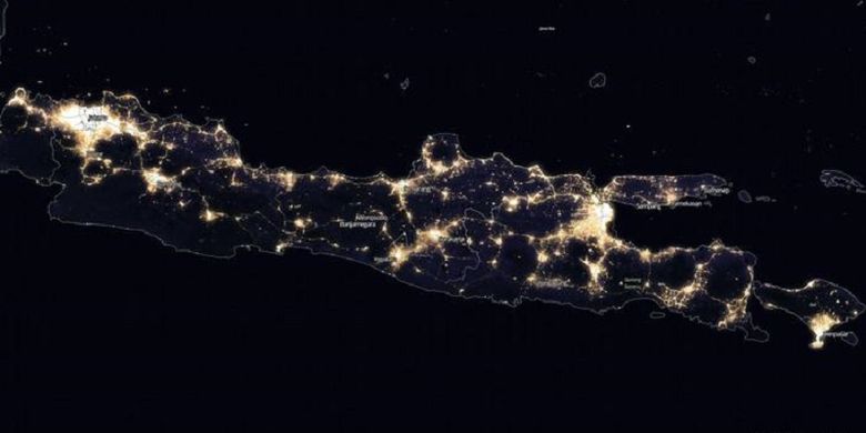 Detail Gambar Pulau Jawa Citra Satelit Hd Nomer 2