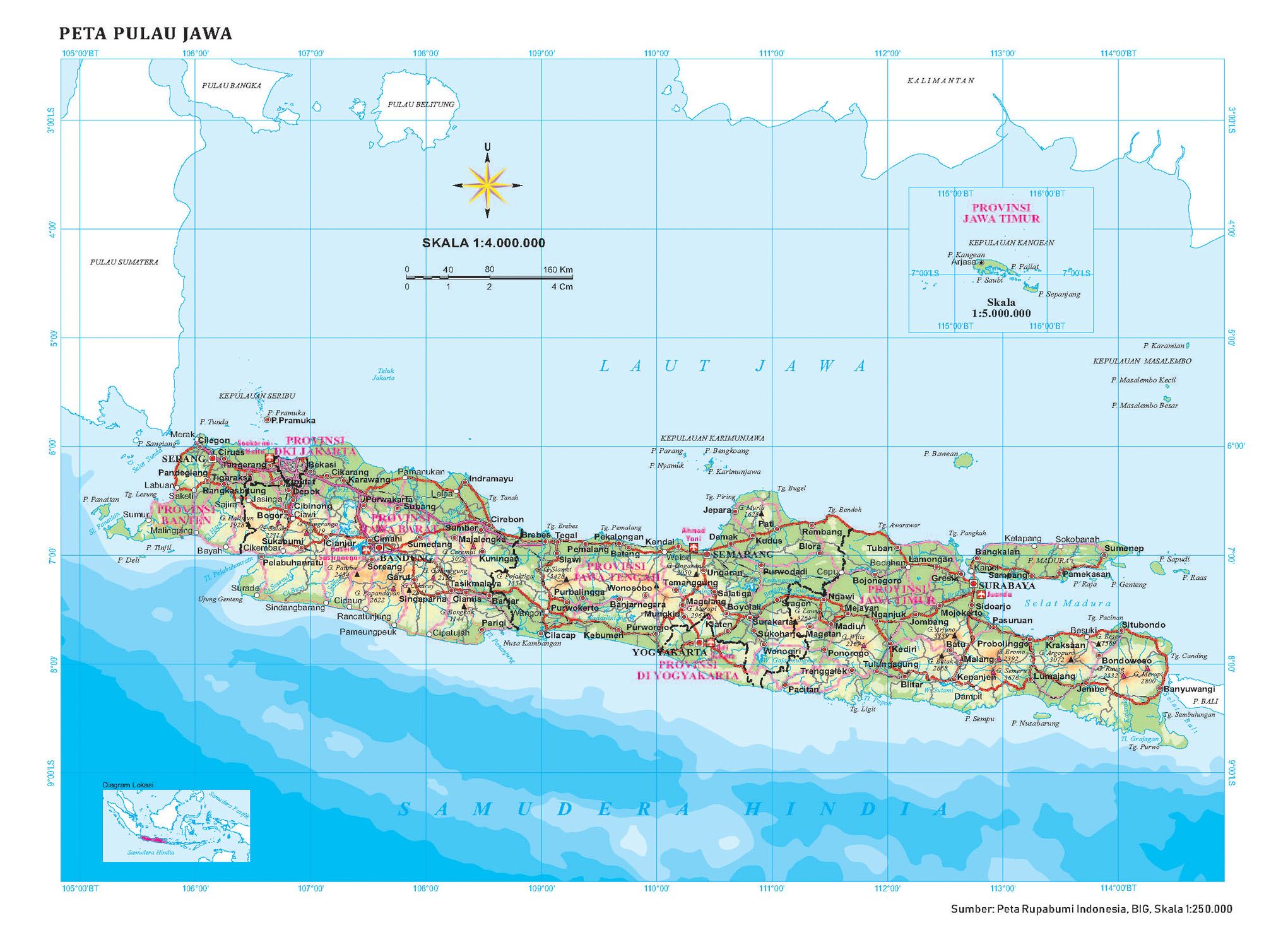Detail Gambar Pulau Jawa Hd Nomer 5
