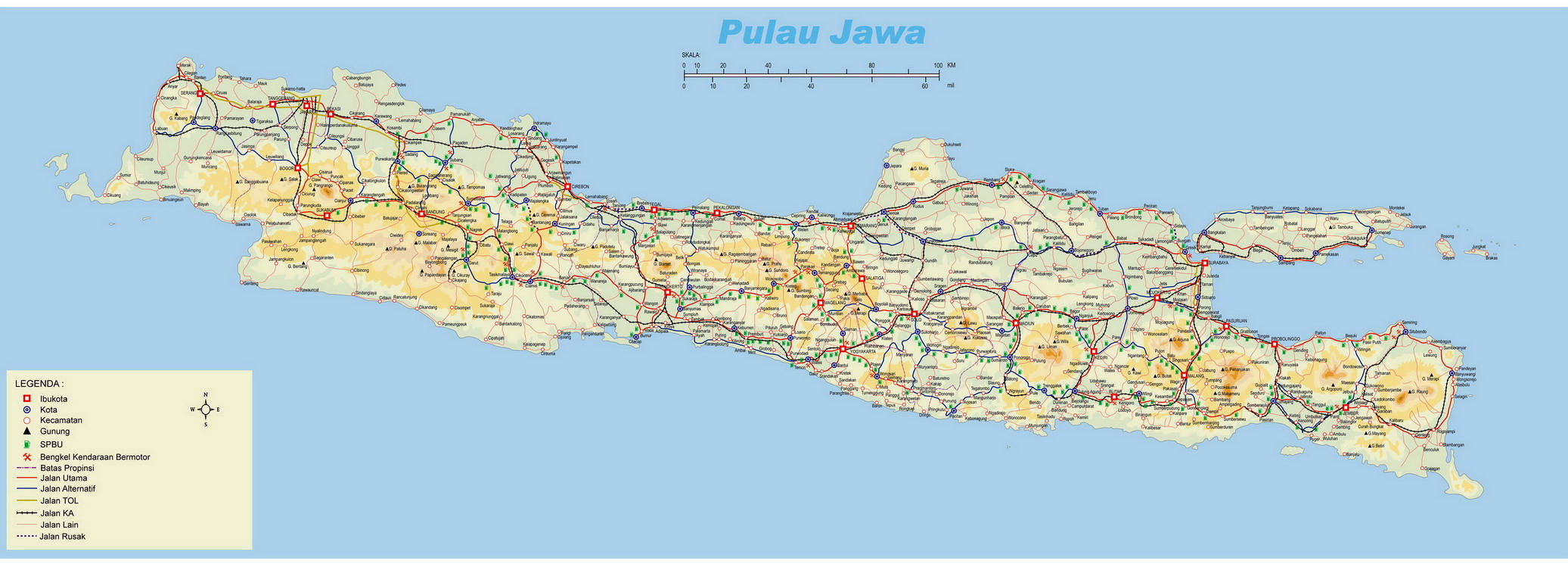 Detail Gambar Pulau Jawa Hd Nomer 6