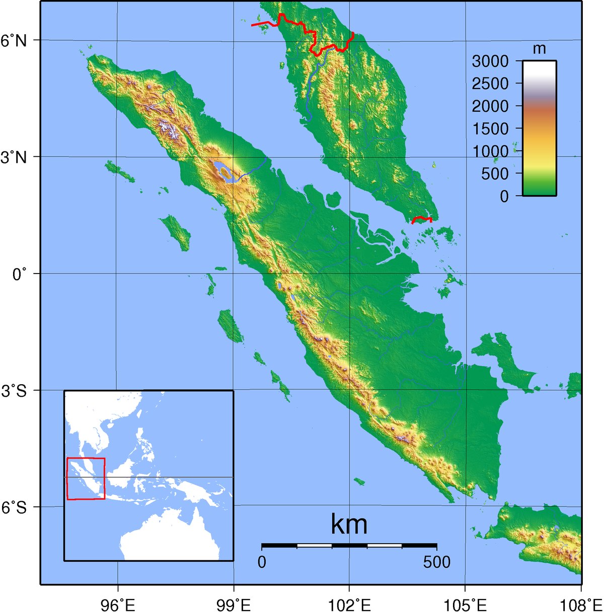 Detail Gambar Pulau Sumatera Dan Sekitarnya Nomer 2