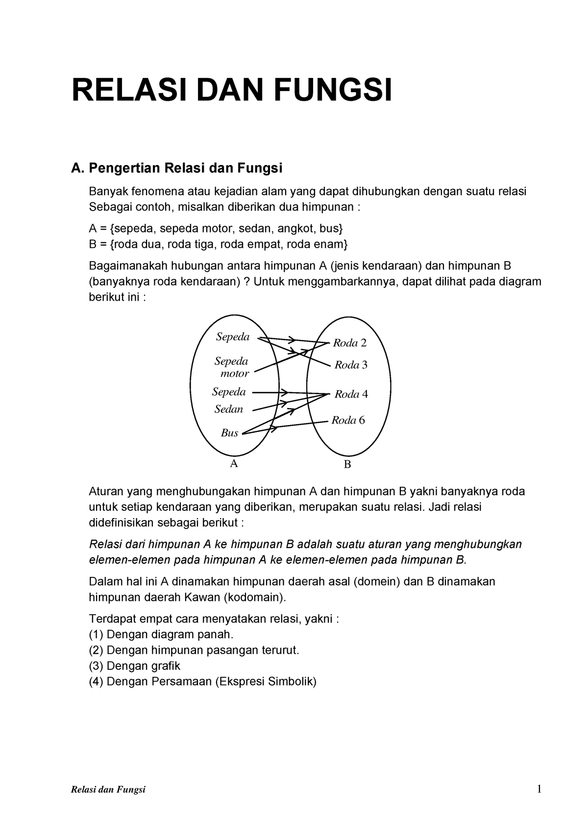 Detail Gambar Relasi Dan Fungsi Nomer 7