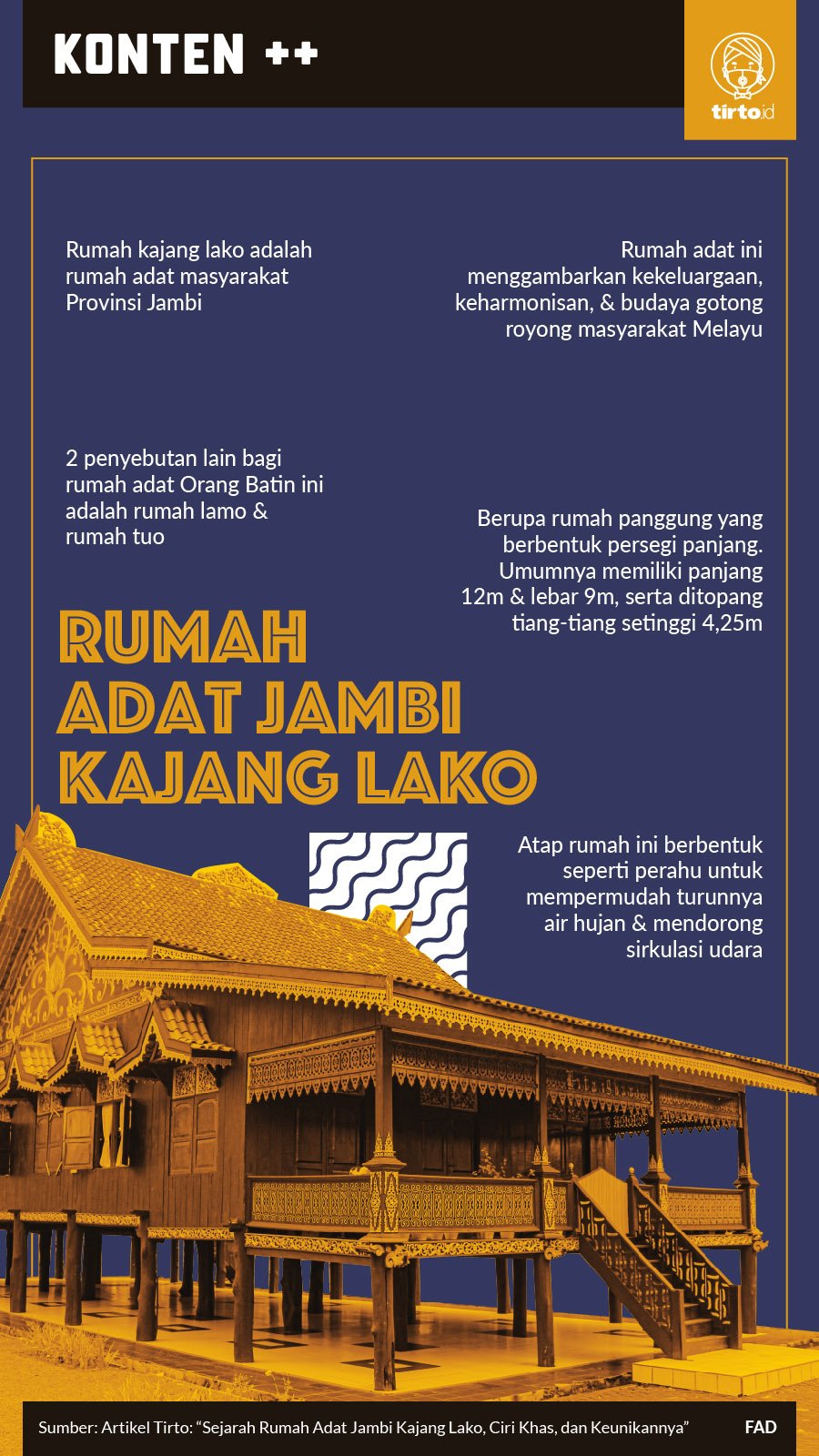 Detail Gambar Rumah Adat Jambi Beserta Namanya Nomer 23