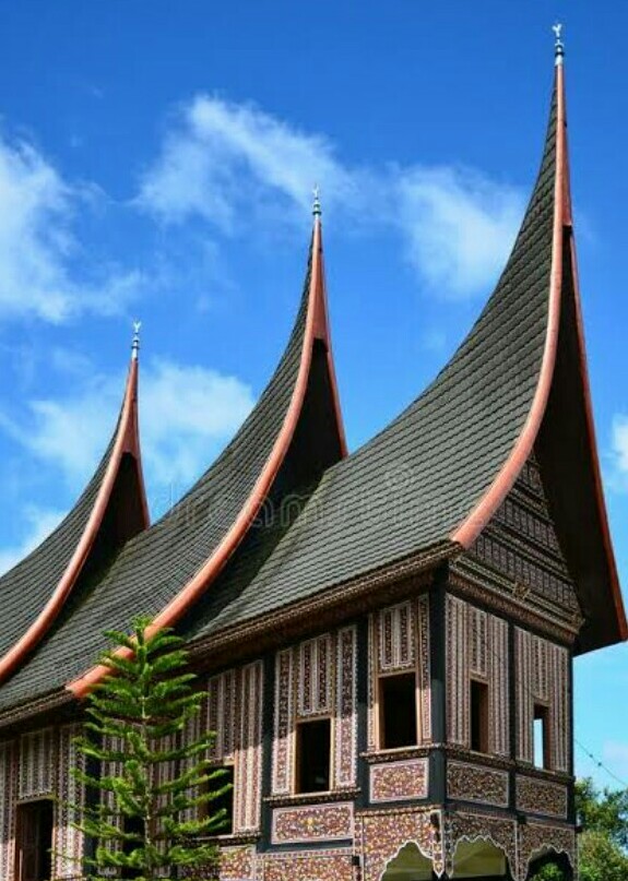 Detail Gambar Rumah Gadang Untuk Diwarnai Nomer 31